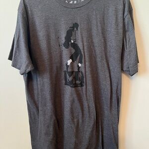 Michael Jackson MJ The Musical Broadway Men’s Gray XL T-Shirt EUC
